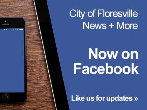 City of Floresville News + More. Now on Facebook. Like us for updates.