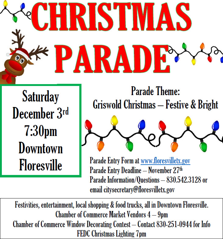 Floresville Christmas Parade, December 3, 2022