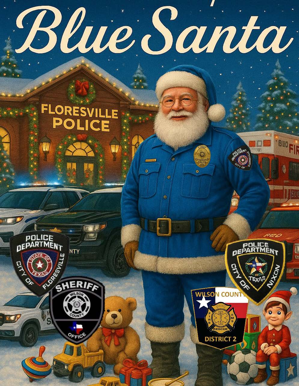 Blue Santa Program, Floresville, Texas