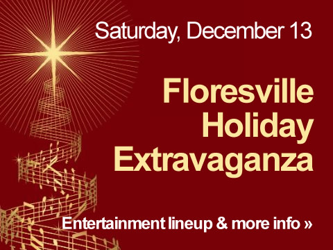 Floresville Holiday Extravaganza, Saturday, December 13, 2025